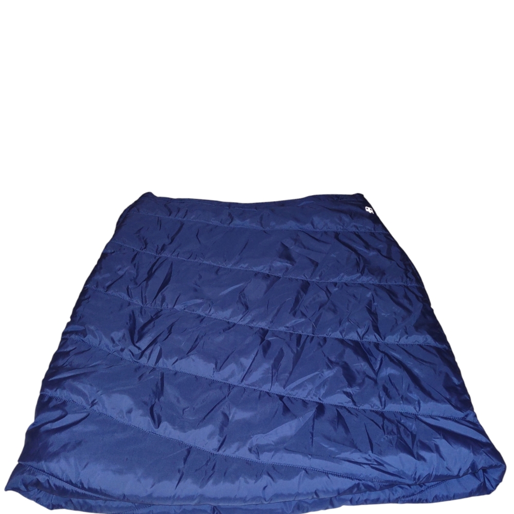 Navy Blue Quilted Skirt